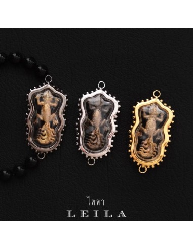 *หายาก* Leila Amulets ขี้เกี้ยมเก้าหาง หลวงปู่ศิลา