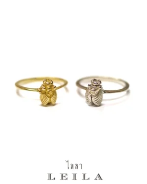 Leila Amulets Ring Sacred Carpenter Bee Prosperity Bestower