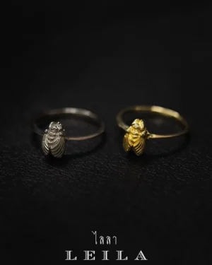 Leila Amulets Ring Sacred Carpenter Bee Prosperity Bestower