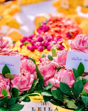 Leila Amulets แผ่นยันต์ศรีคเณศลักษมีบารมีโชค