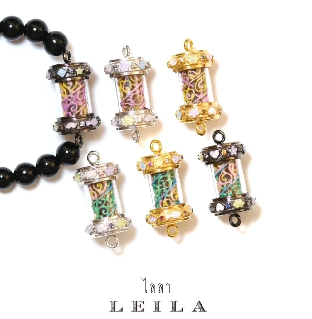 Leila Amulets Glass Wall